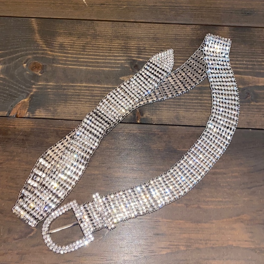 Rhinestone belt
